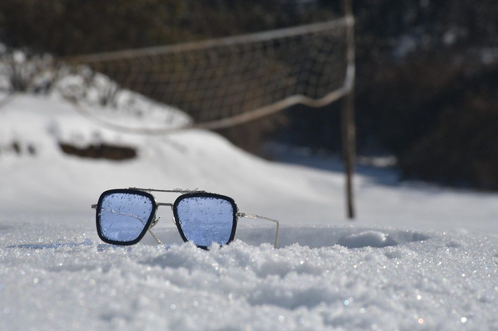 lunettes de soleil hiver
