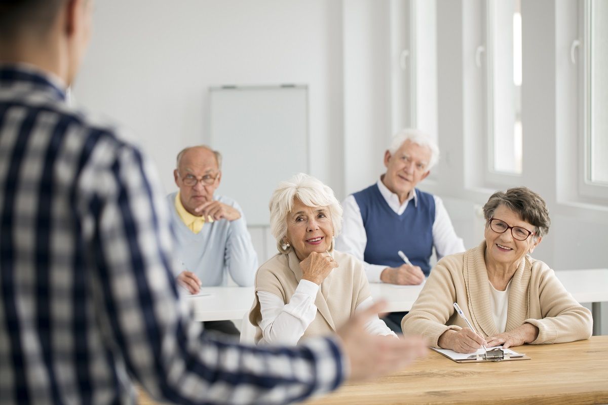 Apprendre une langue à la retraite