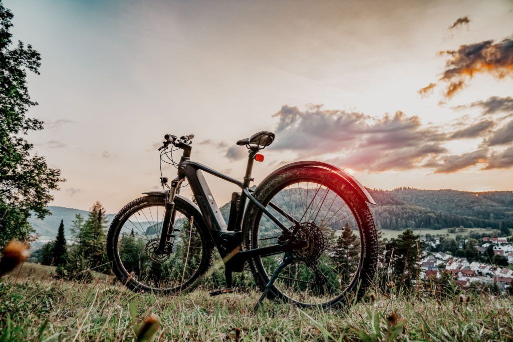 vélo électrique avec batterie